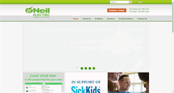 Desktop Screenshot of oneilelectric.com